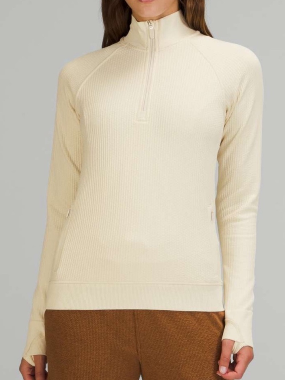 Lululemon Engineered Warmth Half Zip - Size 8 Long Sleeve Pullover